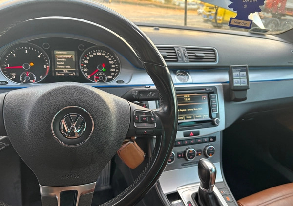 Volkswagen CC cena 43900 przebieg: 216000, rok produkcji 2014 z Szamotuły małe 92